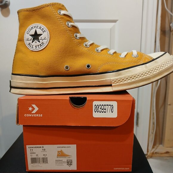 Converse Chuck 70s Amber Hi Tops M11/W13 - Picture 1 of 7